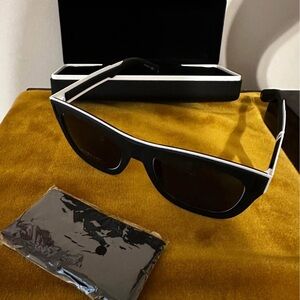 NWT Givenchy Black and White Sunglasses